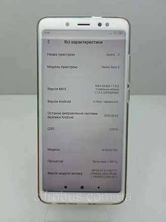 Xiaomi Redmi Note 5 3/32GB 
Внимание! Комиссионный товар. Уточняйте наличие и ко. . фото 3