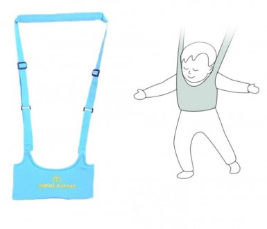 Детские вожжи-ходунки Walking Assistant Moby Baby Голубой (vol-1010). Киев. фото 1 Детские вожжи-ходунки Walking Assistant Moby Baby Голубой (vol-1010). Киев. фото 1