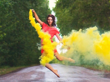Жовтий кольоровий дим (звичайної насиченості (дим11))
від Інтернет-магазину "pal. . фото 4