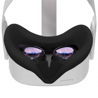 Силіконова маска для Oculus Quest 2 (прибирає просвіт, захищає від поту)
Телефон. . фото 7