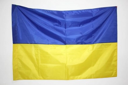 Прапор України, великий, розмір: 140х90 см, болонья. цупка тканина, ідеально для. . фото 7