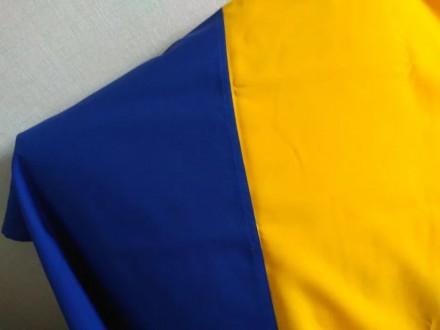 Прапор України, великий, розмір: 210х150 см, габардин. цупка важка тканина
від І. . фото 3