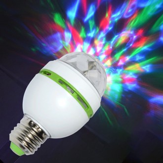 Светодиодная вращающаяся лампа LED Mini Party Light Lamp
Светодиодная лампа LED . . фото 7