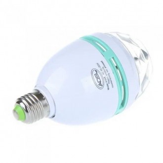 Светодиодная вращающаяся лампа LED Mini Party Light Lamp
Светодиодная лампа LED . . фото 4