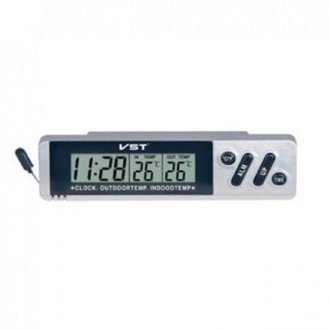 Автомобильные часы с термометром VST-7067
 Автомобильные часы VST-7067 являются . . фото 2