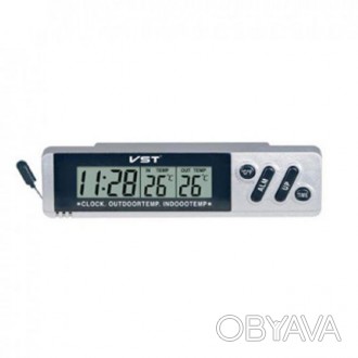 Автомобильные часы с термометром VST-7067
 Автомобильные часы VST-7067 являются . . фото 1