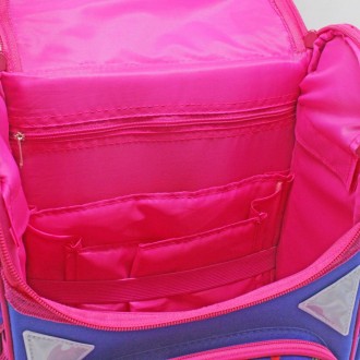Детский школьный рюкзак. Основные характеристики: ортопедическая спинка; жесткий. . фото 5