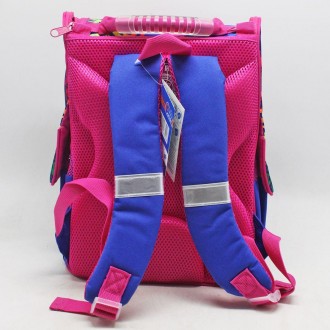 Детский школьный рюкзак. Основные характеристики: ортопедическая спинка; жесткий. . фото 4
