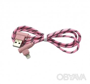 Кабель для зарядки и передачи данных Awei CL-91 L-type IPhone Lightning – USB, о. . фото 1