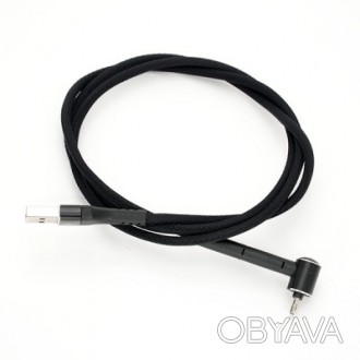 Усовершенствованная модель кабеля USB – IPhone Lightning углового типа отлично с. . фото 1