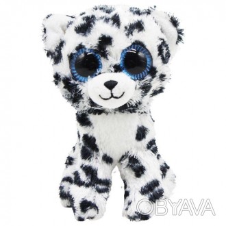 Мягкая игрушка Леопард глазастик MiC черно-белый (glaz1658)