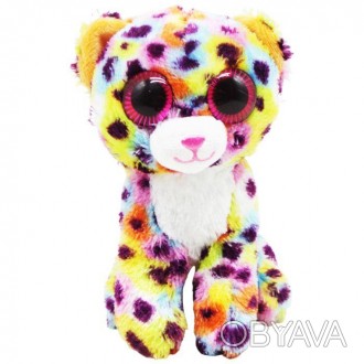 Милая мягкая игрушка "Глазастик" в виде очаровательного леопарда. У глазастика п. . фото 1