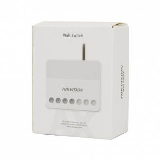 Силовое реле Hikvision DS-PM1-O1H-WE AX PRO. . фото 4 Беспроводное силовое реле. Рабочая частота 868МГц. Дальность связи с централью 1. . фото 4