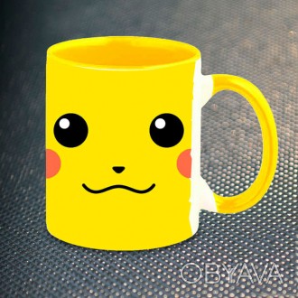 Чашка Fan Girl Пикачу Pokemon (5633) 330 мл Желтый