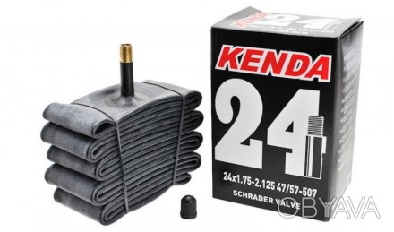  - камера Kenda 24 "
 - размер ETRTO 47 / 57-507
 - тип ниппеля AV
 - длина нипп. . фото 1