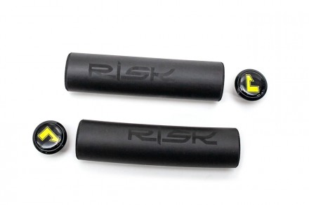 Грипсы RISK Silica Gel - ультралегкие нескользящие ручки руля велосипеда. Благод. . фото 3
