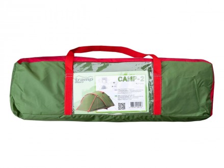 Палатка Tramp Lite Camp 2 оливаПредназначена для туристических походов и отдыха . . фото 8