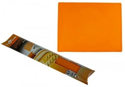 Коврик кондитерский силиконовый Tiross TS-396-1 оранжевый 61,5 x 42 см
Кондитерс. . фото 5