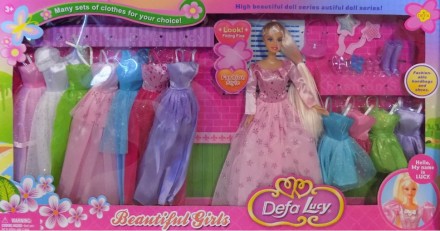 Виробник: Defa 
Тип: Лялька Вік: від 3 років Матеріал виготовлення: пластик, тек. . фото 4
