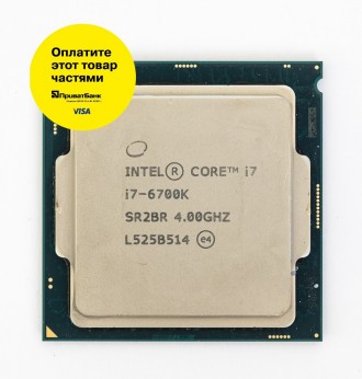 Новый процессор Intel Core i7-6700K 6-го поколения, с кодовым названием микроарх. . фото 3