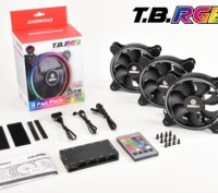 Enermax T.B. RGB сделаны с использованием технологии Twister Bearing, от этих ве. . фото 2