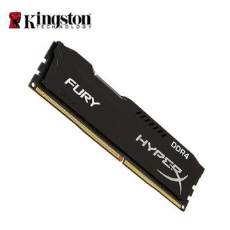 Оперативная память Kingston 8 GB DDR4 2666 MHz HyperX Fury Black (HX426C16FB2/8). . фото 3