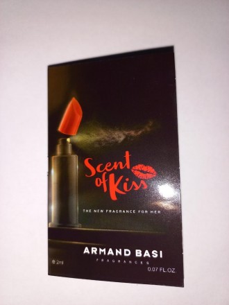 Scent Of Kiss Armand Basi — це аромат для жінок, він належить до групи східних к. . фото 2