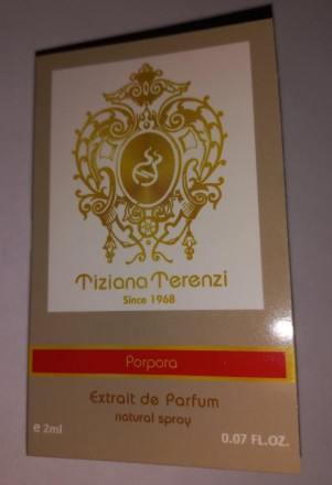 Porpora Tiziana Terenzi — это аромат для мужчин и женщин, он принадлежит к групп. . фото 2