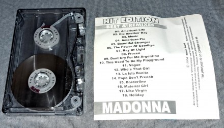 Продам Кассету Madonna - Hit Edition Best & Remixes
Состояние кассета/полиг. . фото 6