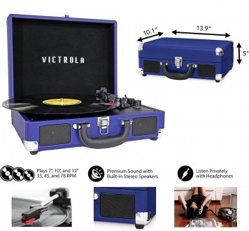 Описание
Виниловый проигрыватель Victrola - это музыкальный центр в ретро стиле . . фото 7