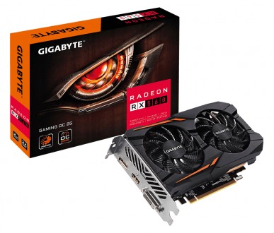 Видеокарта Gigabyte AMD Radeon RX 560 GAMING OC предназначена для создания игров. . фото 2