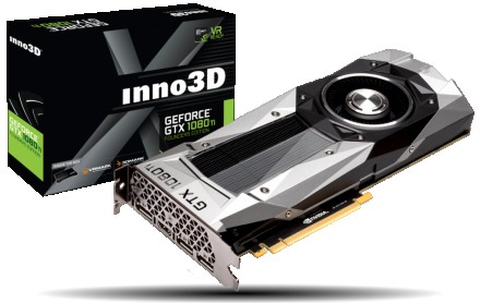 Видеокарты Inno3D GeForce GTX 1080 Ti Founders Edition отличаются высоким качест. . фото 7