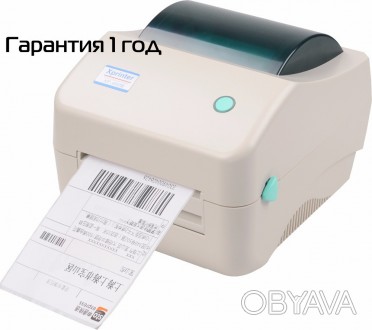 
Термопринтер XP-DT450B от хорошо зарекомендовавшего себя Xprinter для печати на. . фото 1