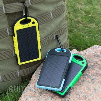 Описание:
Solar Charger 10000mAh Power Bank уникальное устройство, сочетающее фу. . фото 4