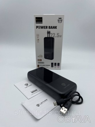 Описание:
Power bank LENYES PX251D
Lenyes PX251D – внешний аккумулятор, который . . фото 1