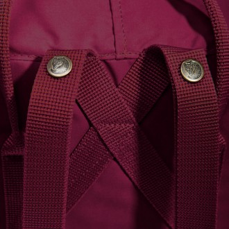Бордовый городской рюкзак канкен класик, сумка Fjallraven Kanken Classic 16 L
Ст. . фото 11