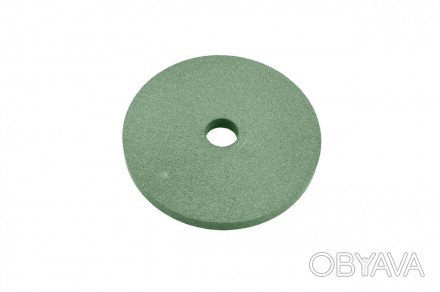 Круг шлифовальный из карбида кремния зеленый марки 64С. Используется для шлифова. . фото 1