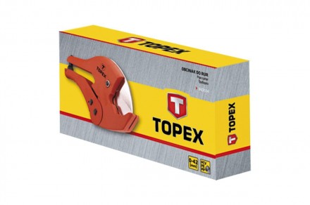 Труборез TOPEX предназначен для быстрой и удобной обрезки труб из ПВХ, ПП и ПЭ д. . фото 3