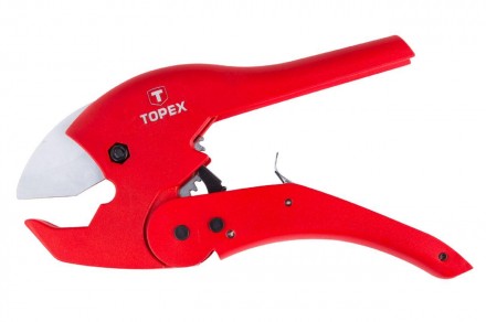 Труборез TOPEX предназначен для быстрой и удобной обрезки труб из ПВХ, ПП и ПЭ д. . фото 2