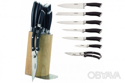 Набор ножей 8 предметов. Высококачественная нержавеющая сталь. Профессиональная . . фото 1