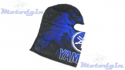 Подшлемник (Балаклава) летний для шлема Yamaha чёрно синий, подшлемник оригиналь. . фото 2