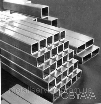 Труба профильная нержавеющая (квадратная, прямоугольная) нержавейка в наличии на. . фото 1