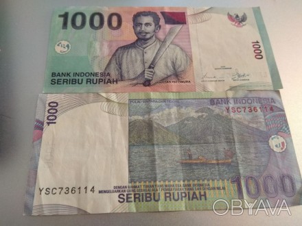 Купюри 1000 РУПІЙ Індонезії  Для Колекції