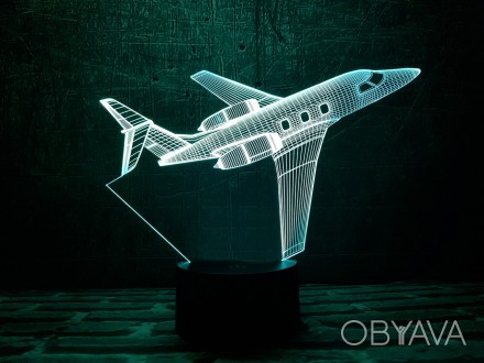 Сменная пластина для 3D ночников "Самолет 2" 3DTOYSLAMP
Уважаемые покупатели! Об. . фото 1