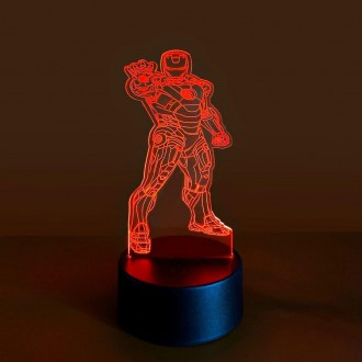 3D светильник-ночник «Железный человек 1» 3D Creative
Светильники 3D Creative – . . фото 2
