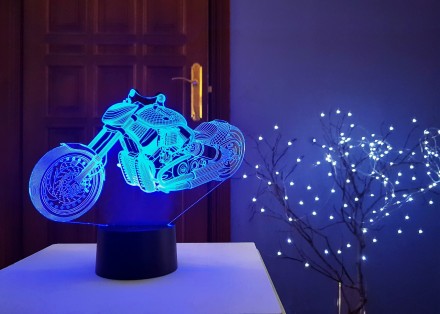  3D светильники-ночники торговой марки 3D TOYSLAMP с эффектом трехмерного изобра. . фото 2