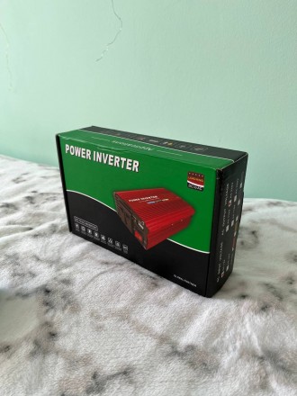 Інвертор перетворювач напруги Power Inverter 12-220V
||
Підходить для освітлен. . фото 3