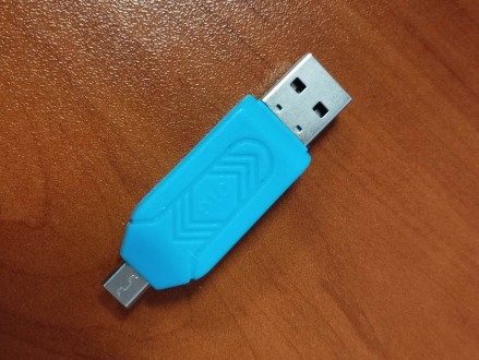 Card Reader  Micro USB та USB2.0  в  OTG TF/SD
Можливий ОПТ від 10 шт.. . фото 4