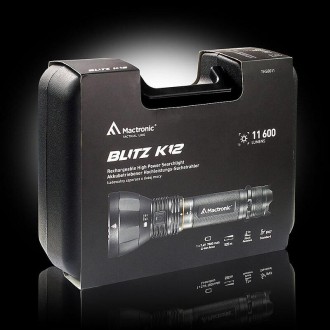 Фонарь Mactronic Blitz K12 (11600 Lm) Rechargeable DAS301748
Прожектор для специ. . фото 11