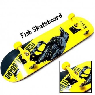 СкейтБорд від бренда Fish Raven (Ворон)
Підходить: Для дітей, підлітків;
Максима. . фото 2